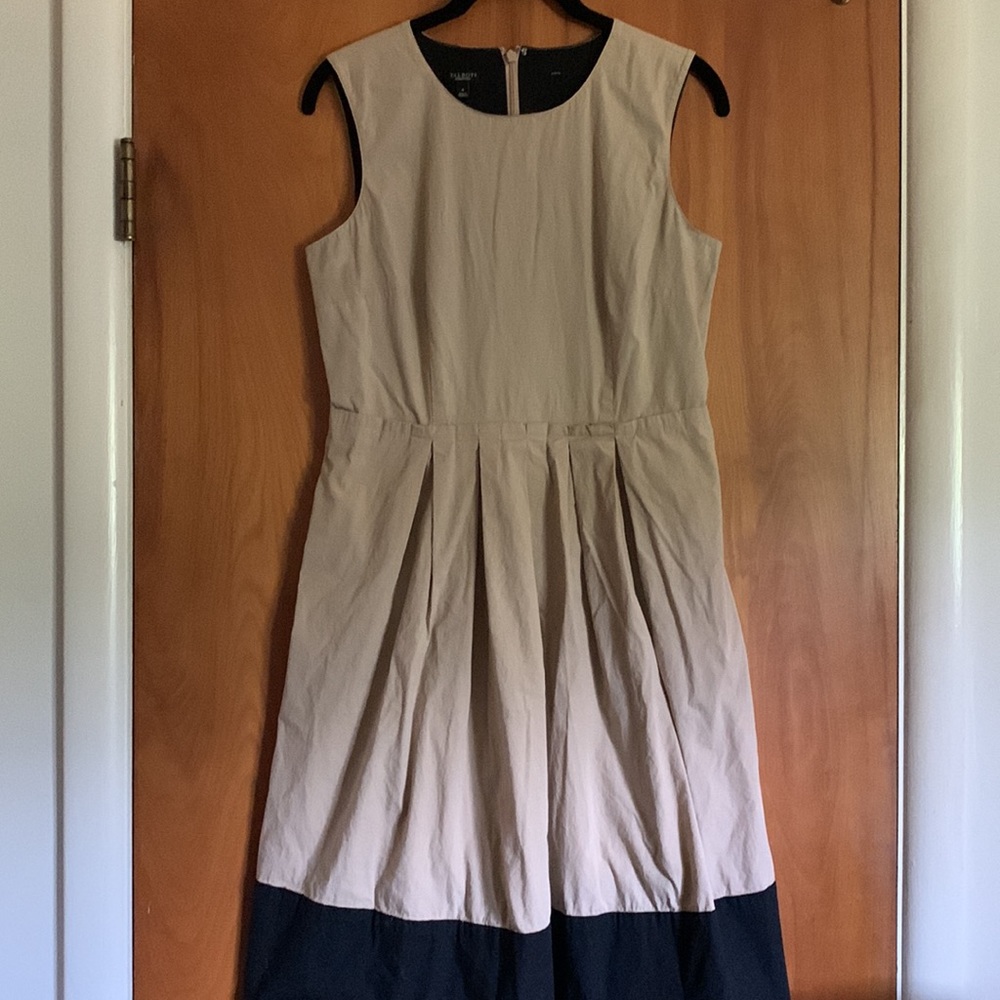Talbots colorblock dress